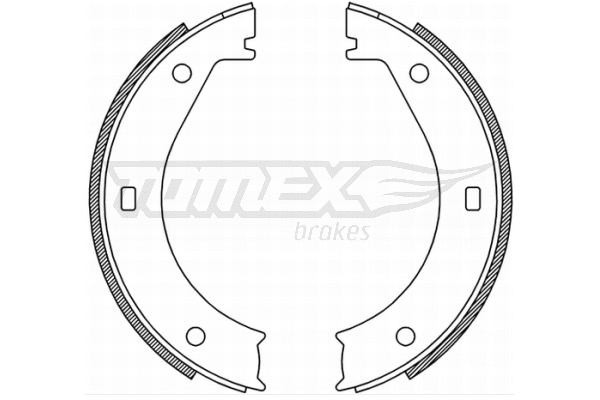 Brake Shoe Set (TX 21-25)