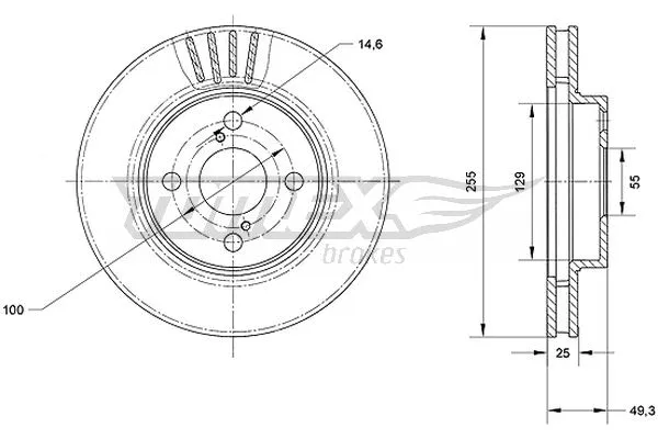 Brake Disc (TX 71-10)