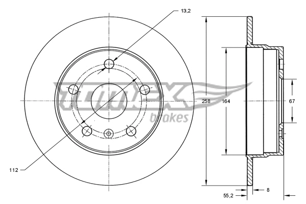 Brake Disc (TX 72-43)