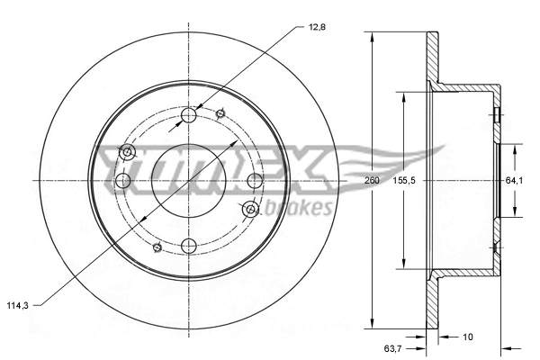 Brake Disc (TX 71-85)