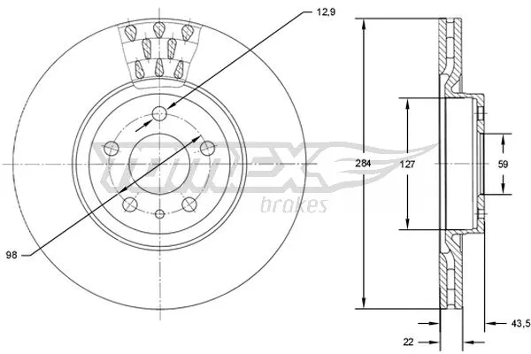 Brake Disc (TX 71-39)