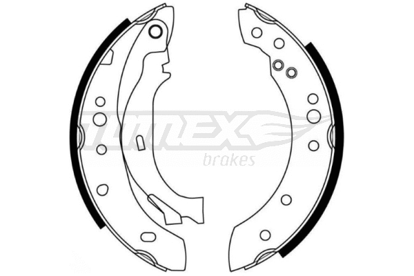 Brake Shoe Set (TX 21-27)
