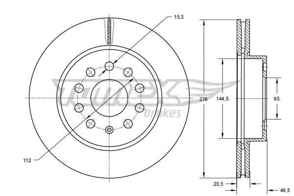 Brake Disc (TX 74-10)