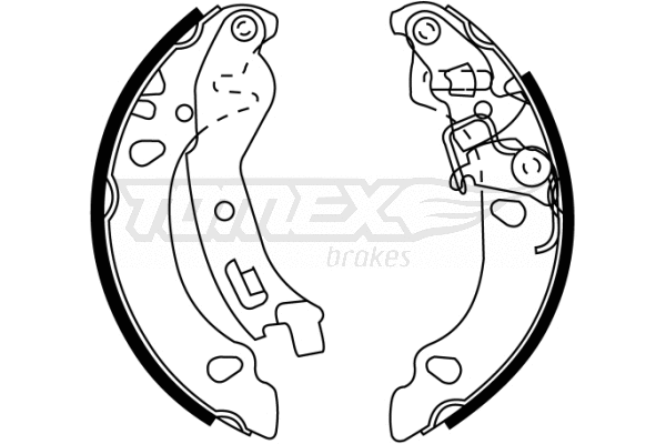 Brake Shoe Set (TX 22-36)