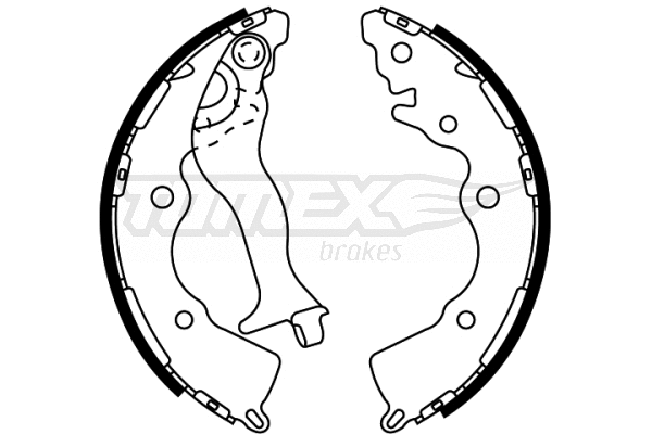 Brake Shoe Set (TX 22-35)