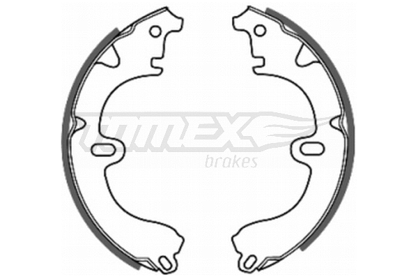 Brake Shoe Set (TX 20-82)