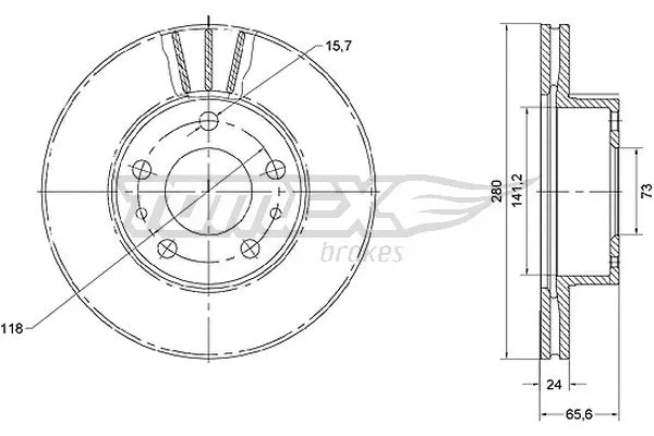 Brake Disc (TX 70-19)