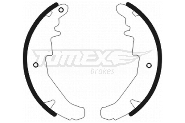 Brake Shoe Set (TX 20-76)