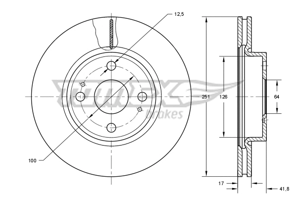 Brake Disc (TX 73-87)