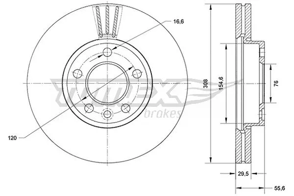 Brake Disc (TX 71-04)