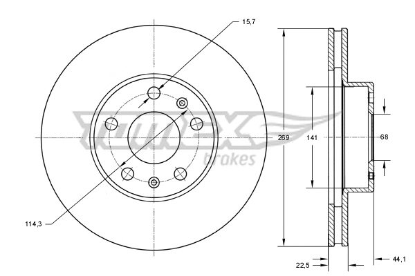 Brake Disc (TX 73-51)