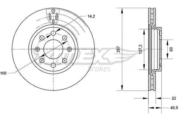 Brake Disc (TX 70-85)