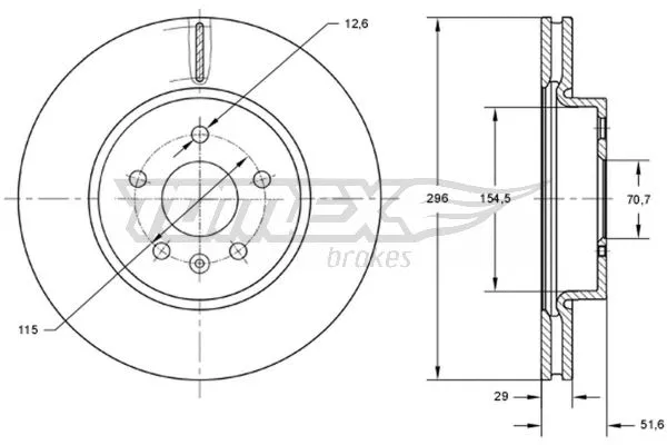 Brake Disc (TX 73-69)