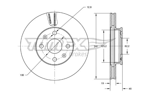 Brake Disc (TX 72-15)