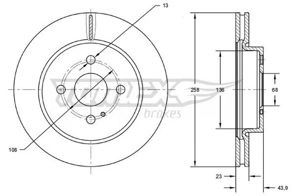 Brake Disc (TX 72-66)