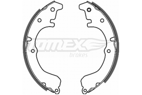 Brake Shoe Set (TX 20-39)