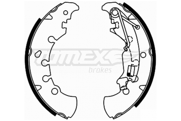 Brake Shoe Set (TX 21-84)