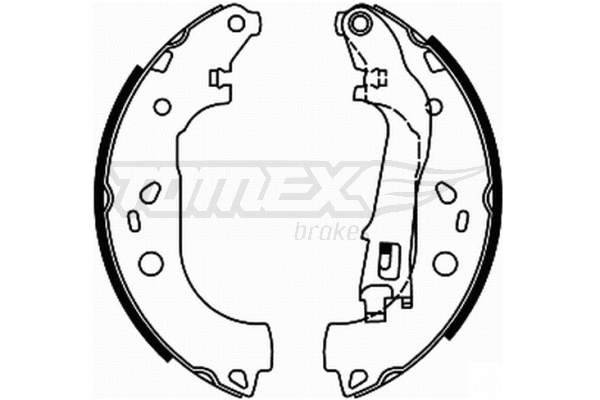 Brake Shoe Set (TX 21-98)