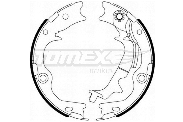 Brake Shoe Set (TX 23-12)