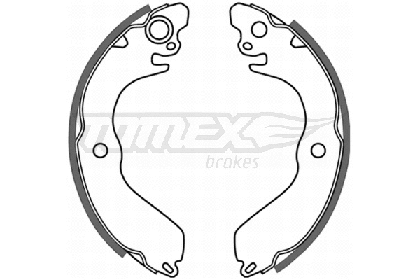 Brake Shoe Set (TX 21-43)