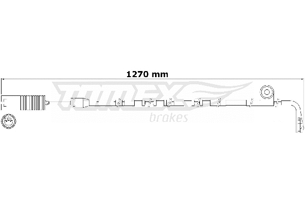 Warning Contact, brake pad wear (TX 31-34)
