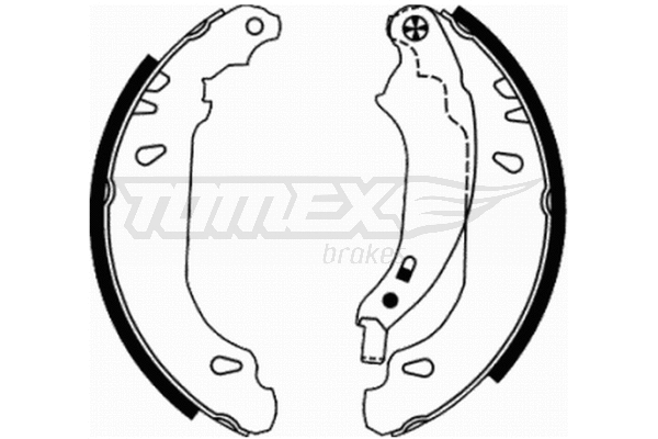 Brake Shoe Set (TX 21-65)