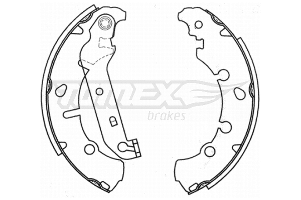 Brake Shoe Set (TX 20-93)