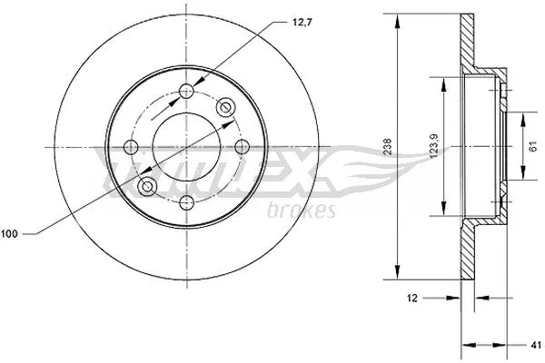 Brake Disc (TX 70-36)