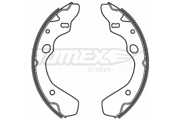 Brake Shoe Set (TX 20-38)