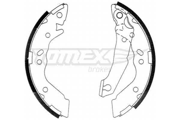 Brake Shoe Set (TX 21-36)