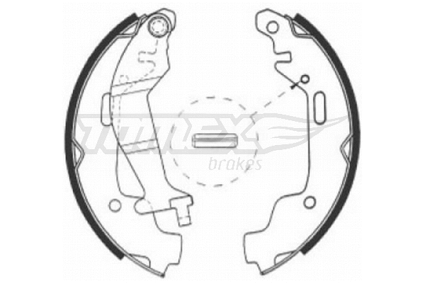 Brake Shoe Set (TX 21-10)