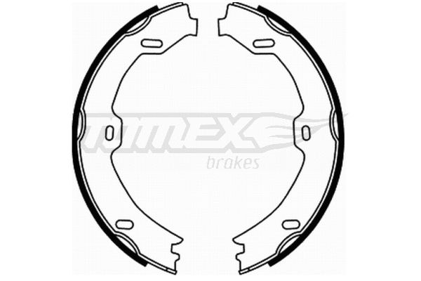 Brake Shoe Set (TX 21-72)