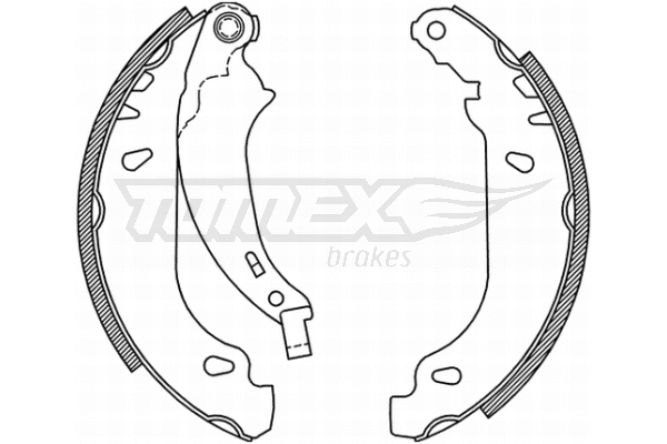 Brake Shoe Set (TX 21-52)