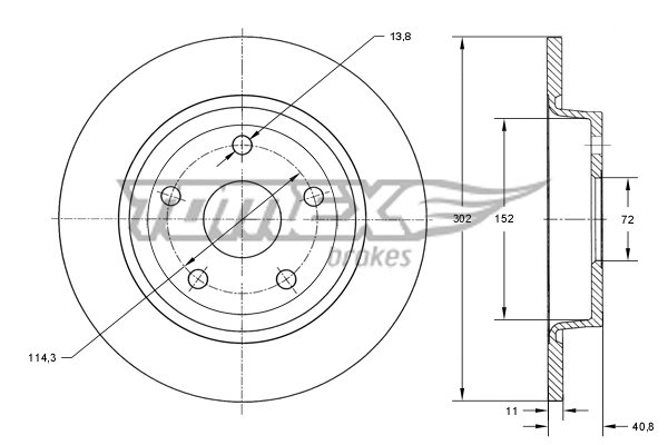 Brake Disc (TX 73-21)
