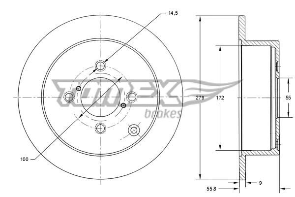 Brake Disc (TX 72-06)