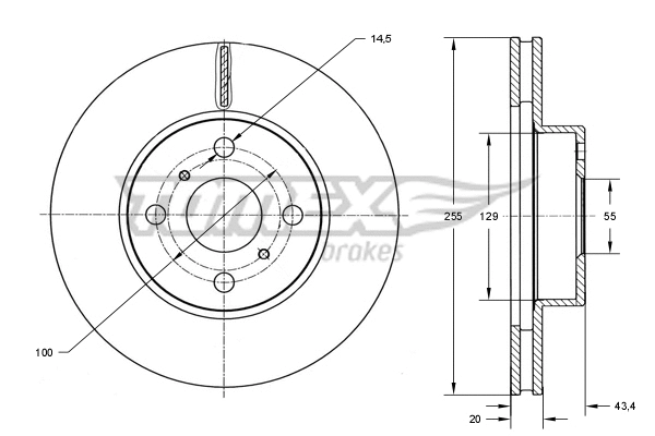 Brake Disc (TX 73-26)