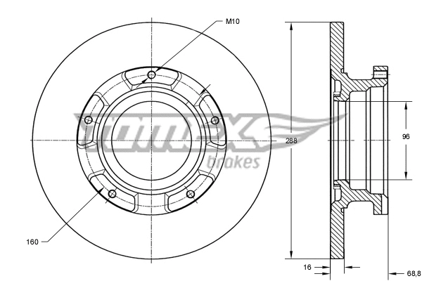Brake Disc (TX 73-93)