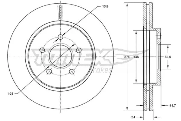 Brake Disc (TX 72-27)