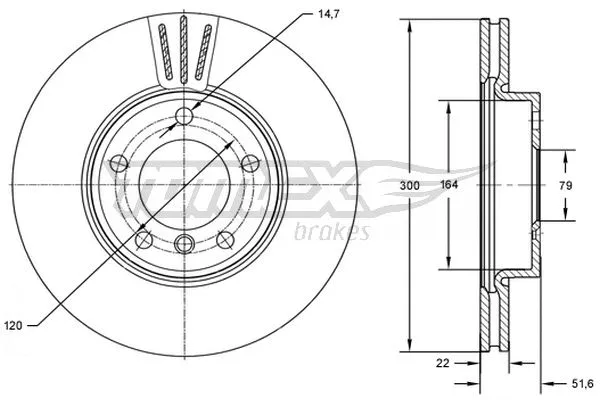 Brake Disc (TX 72-85)