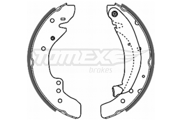 Brake Shoe Set (TX 20-29)