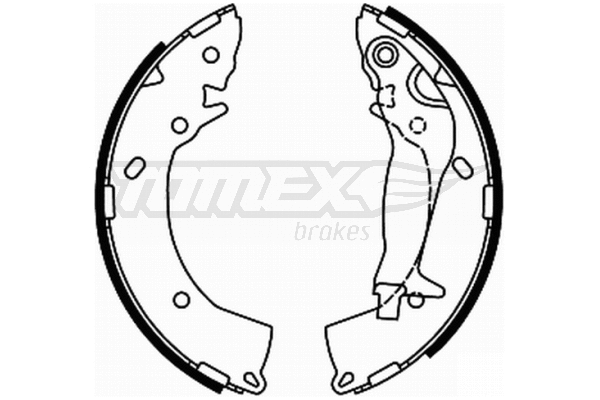 Brake Shoe Set (TX 21-92)