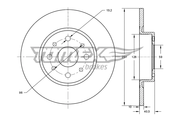 Brake Disc (TX 73-75)