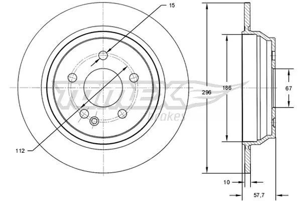 Brake Disc (TX 71-89)