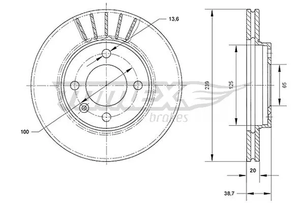 Brake Disc (TX 70-46)