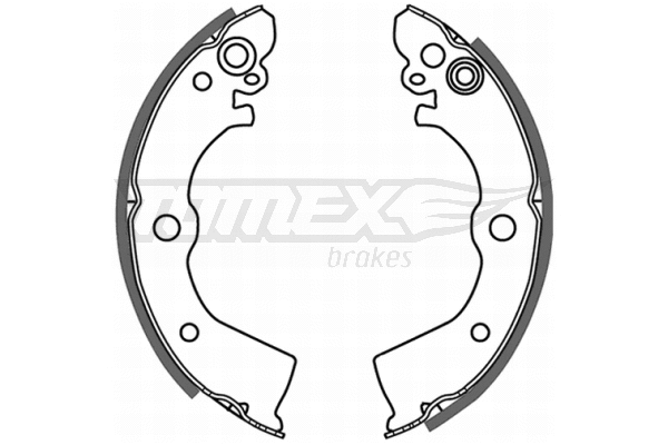Brake Shoe Set (TX 21-50)