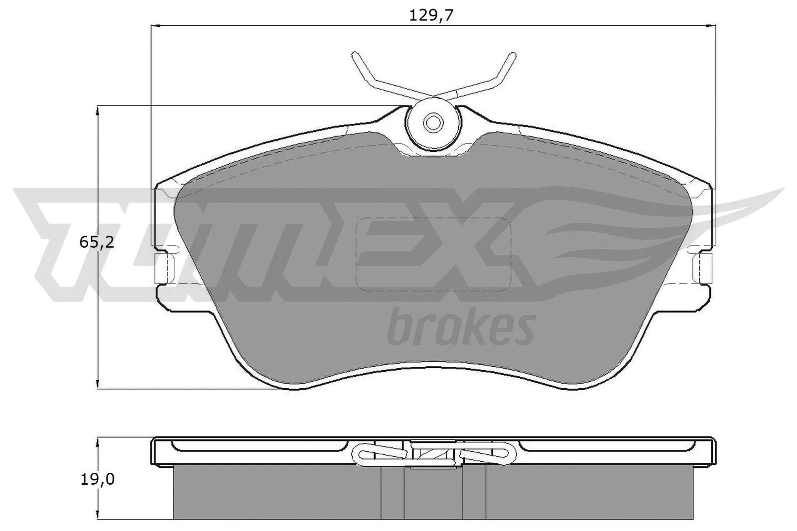 Brake Pad Set, disc brake (TX 11-82)