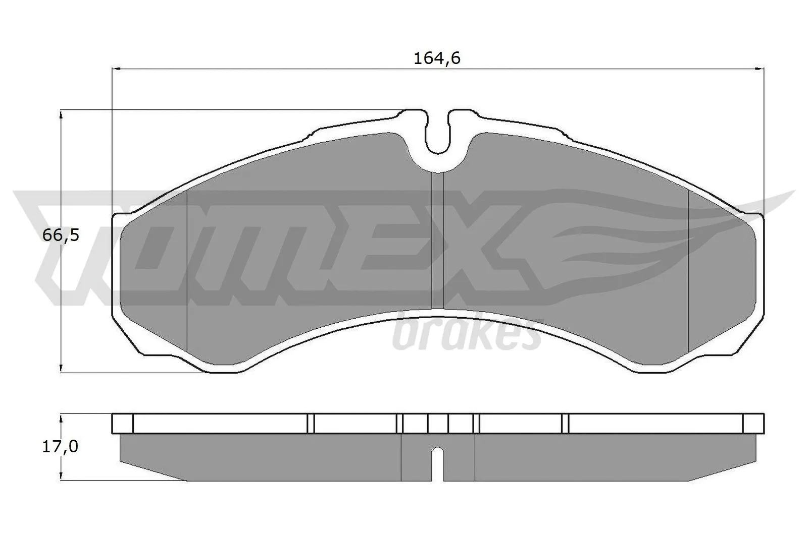 Brake Pad Set, disc brake (TX 11-11)