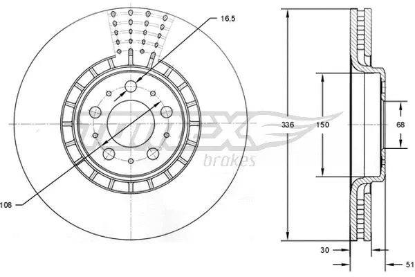 Brake Disc (TX 73-09)