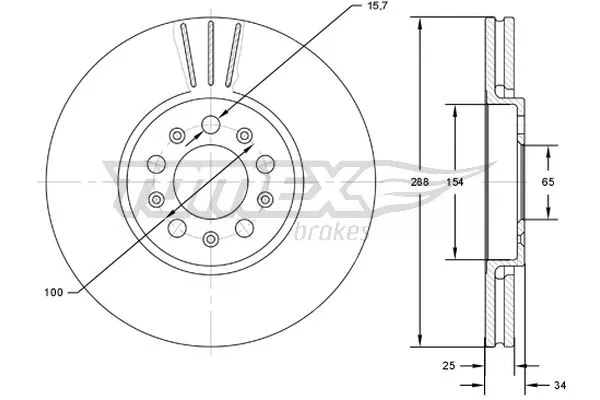 Brake Disc (TX 72-04)