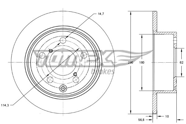 Brake Disc (TX 73-24)